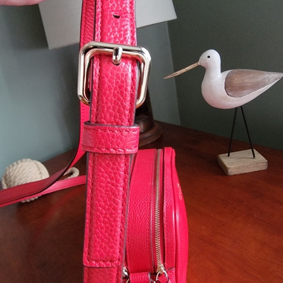 Kate Spade Mulberry Street Pyper Crossbody Bag Red Pebbled Leather WKRU3925 - Picture 12 of 16